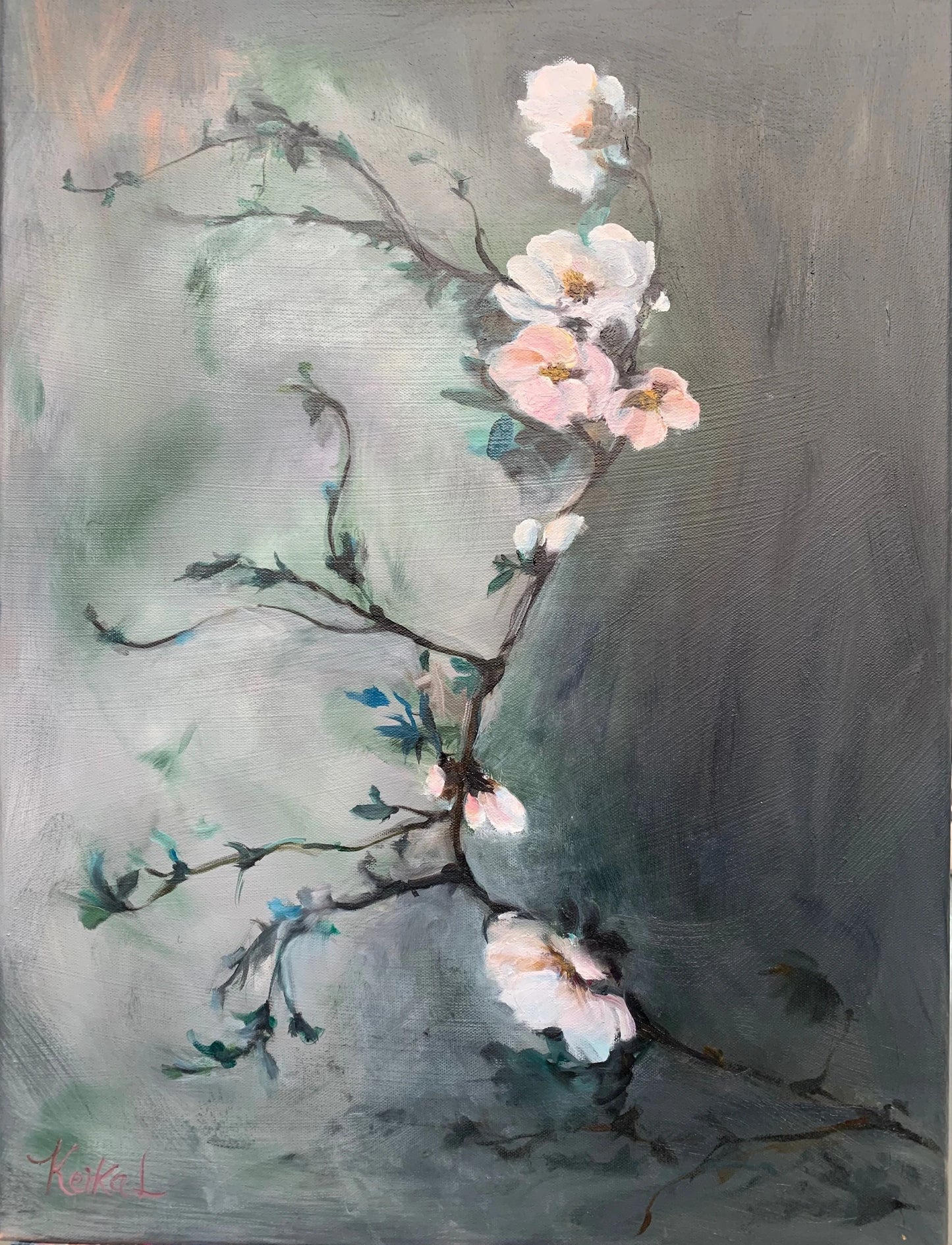 Wild roses Gone With the Wind